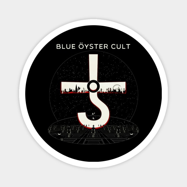 Blue Cult Magnet by ArtsHebats